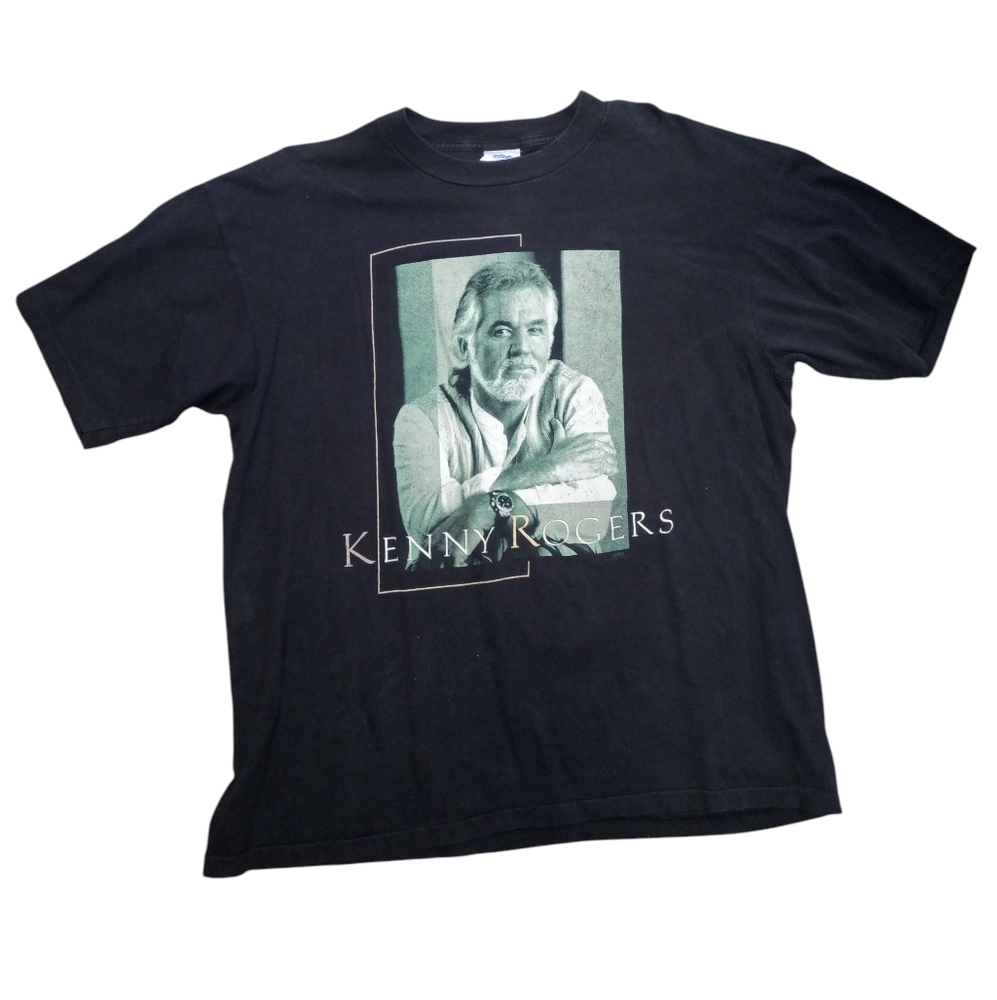 1995 Kenny Rogers Graphic T-Shirt - Picture 1 of 8